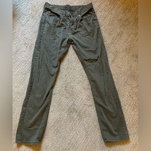 Banana Republic Men’s 30x30 Green Slim Fit Pants